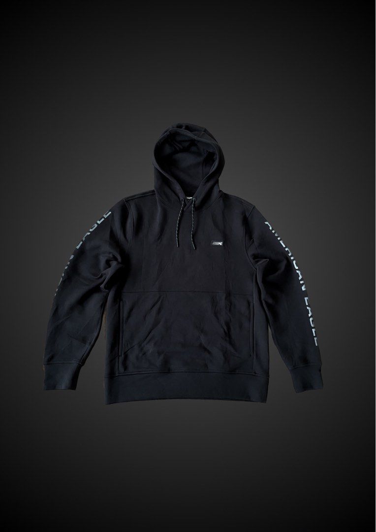 American eagle hoodie black best sale