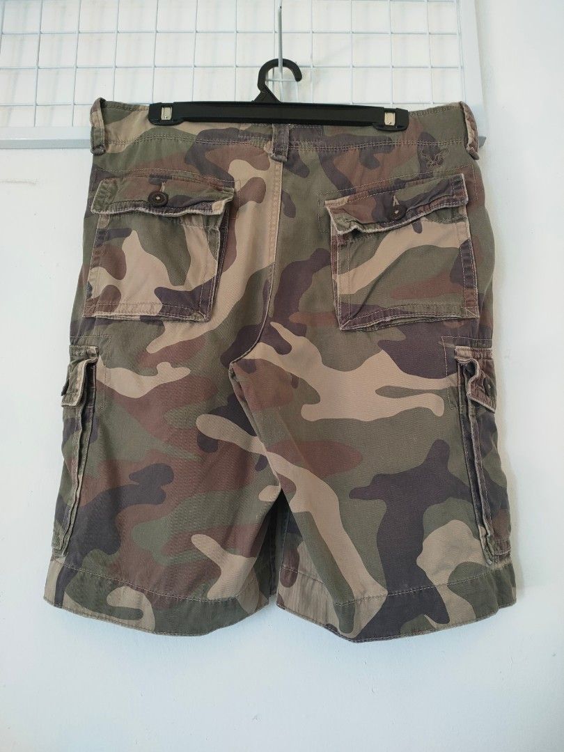 American eagle camo cargo shorts sales