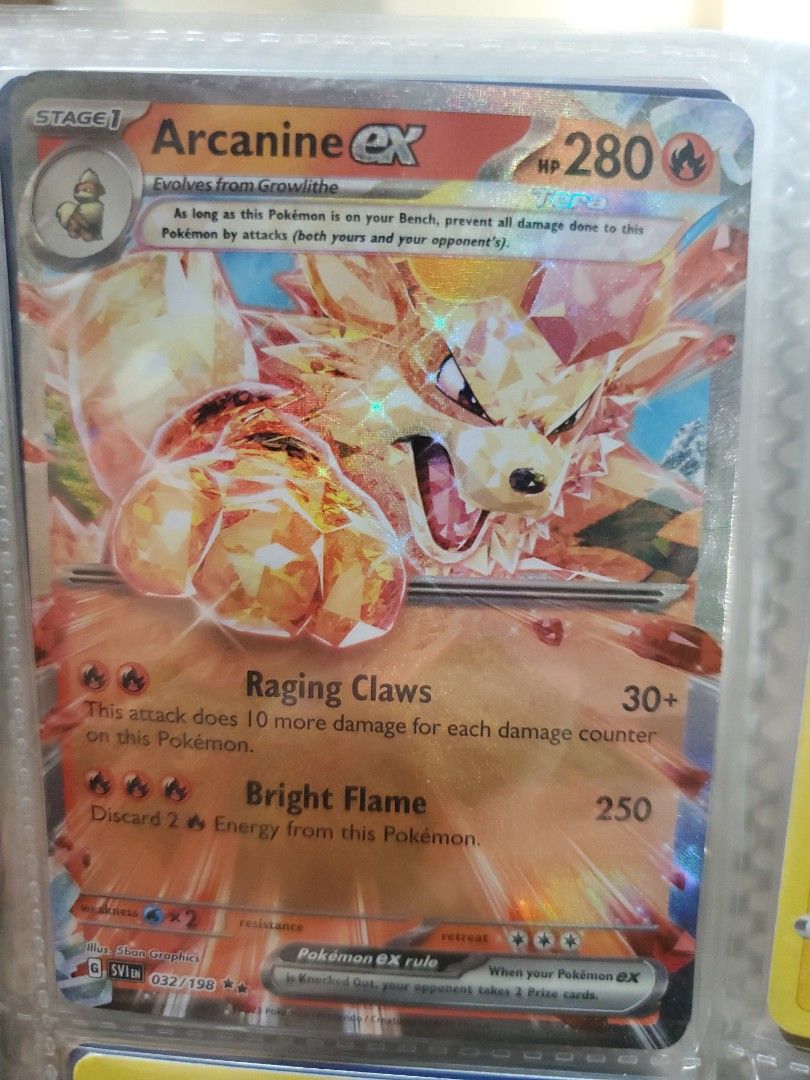 Arcanine Ex 032/198, Hobbies & Toys, Memorabilia & Collectibles, Vintage  Collectibles on Carousell