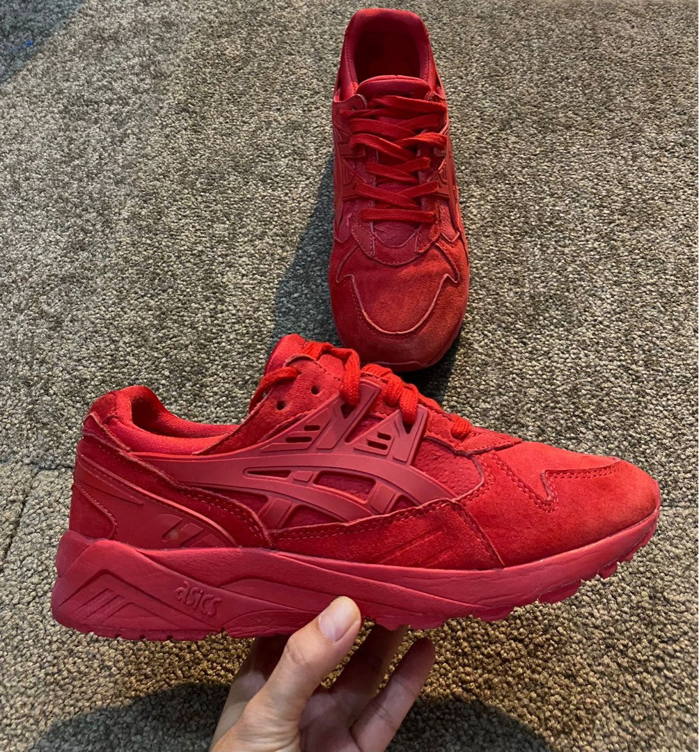 Asics gel kayano top triple red
