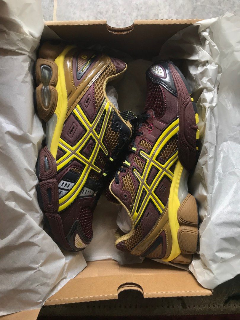 Asics gel nimbus shop 17 kids gold