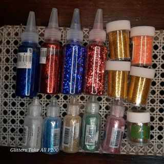Assorted Glitters (for resin/craft)