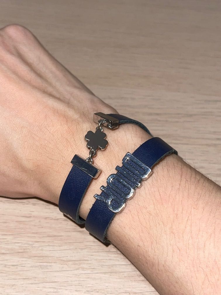 Authentic Dior clover bracelet