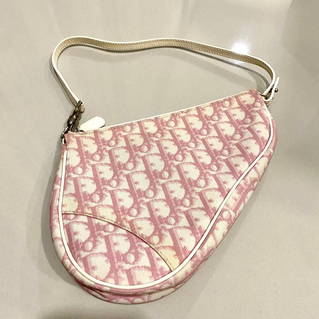 Vintage dior saddle bag for sale sale