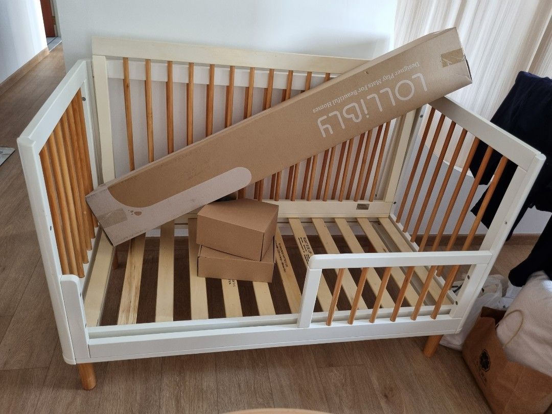 Babyhood Riya crib cot toddler bed, Babies & Kids, Baby Nursery & Kids
