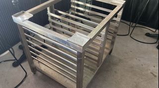 Baking oven stand trolley