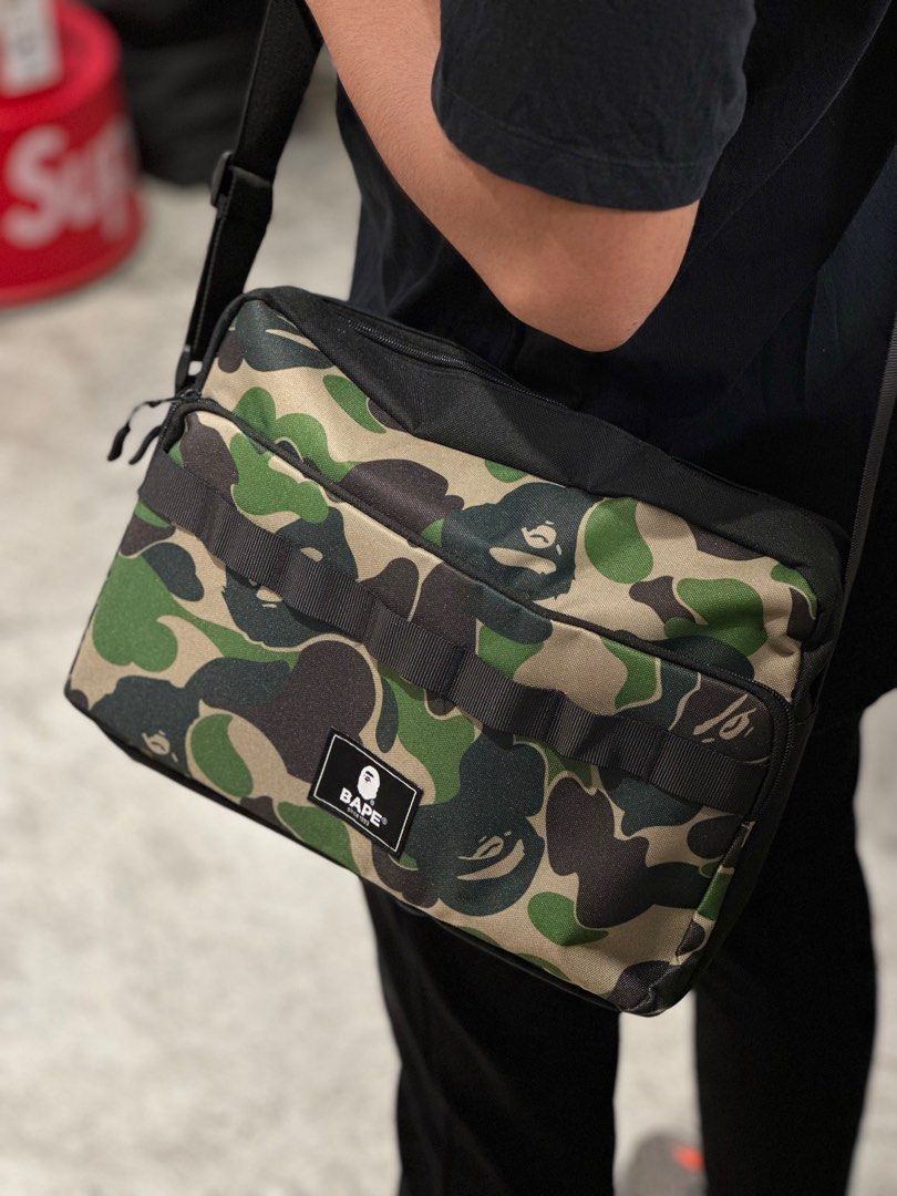 Bathing ape hotsell side bag