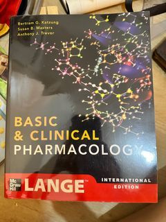 Basic and Clinical Pharmacology Katzung
