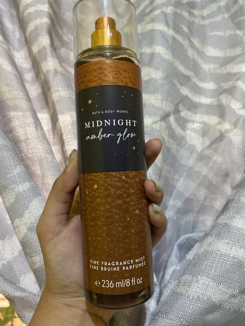 Midnight Amber Glow Travel Size Fine Fragrance Mist | Bath and Body Works