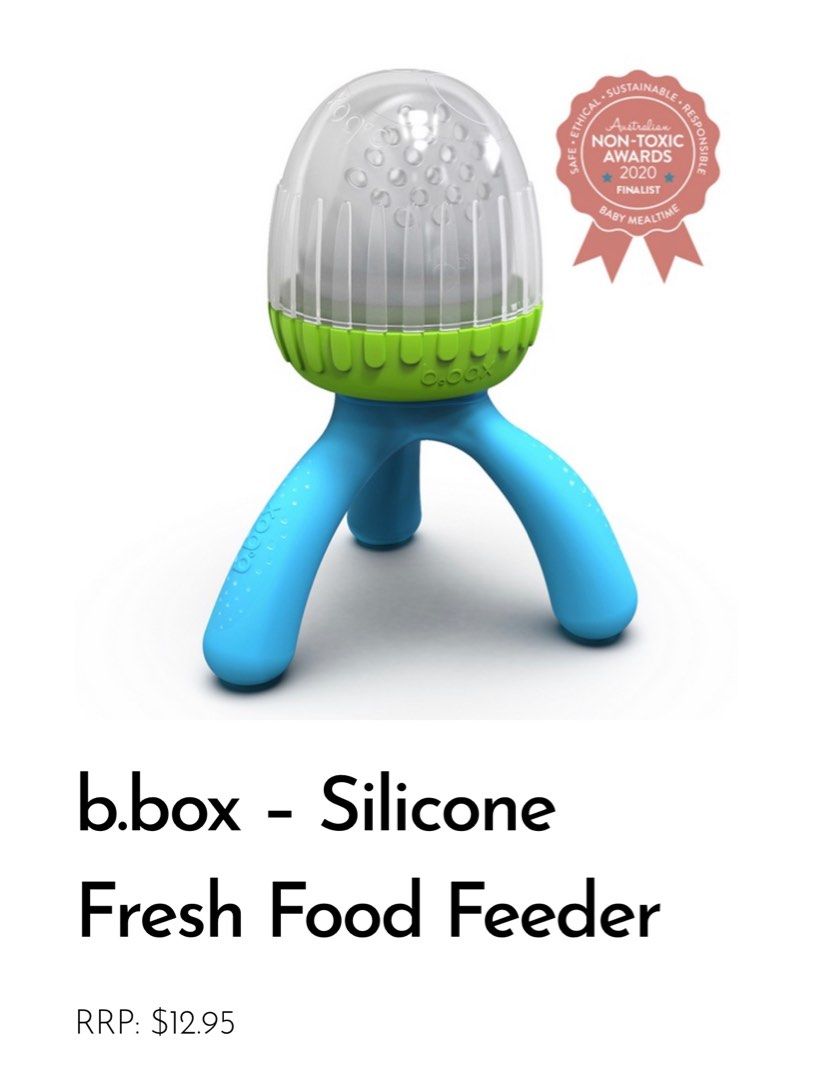 b.box Silicone Fresh Food Feeder - Ocean Breeze