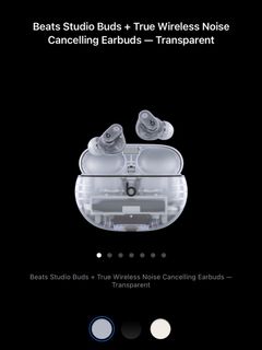 BNIB) Beats Studio Buds – True Wireless Noise Cancelling Earphones