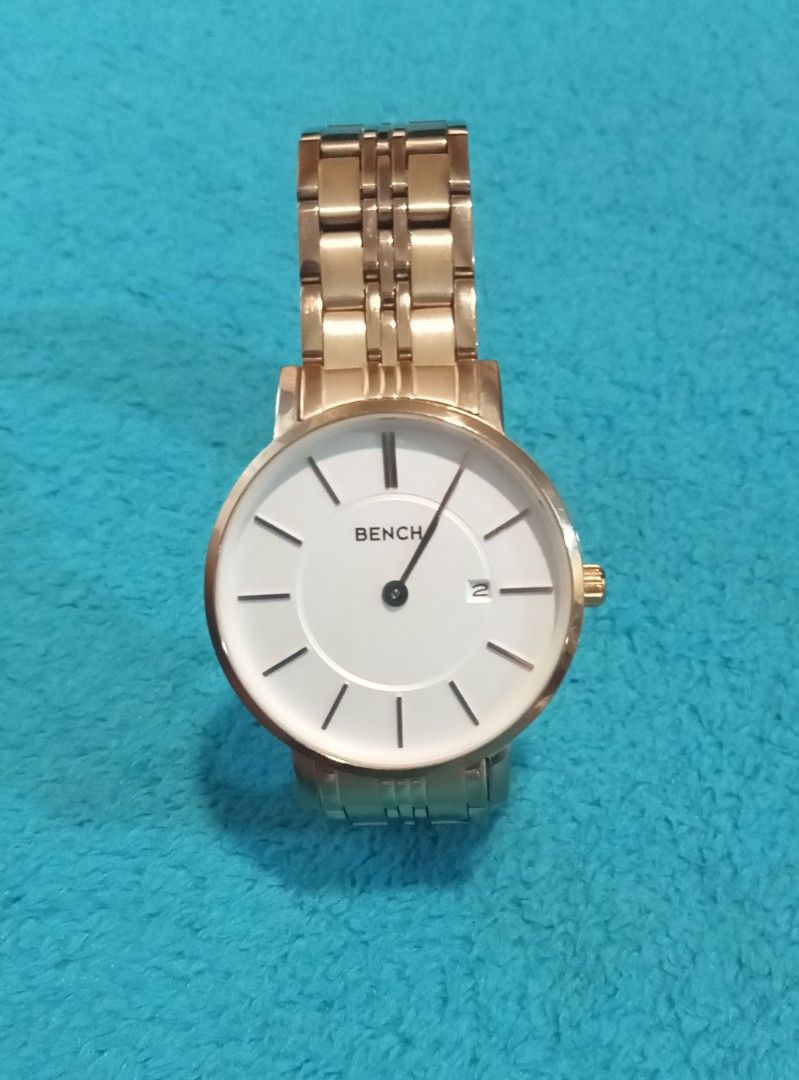 BENCH Rose Gold Watch Women s Fashion Watches Accessories Watches on Carousell