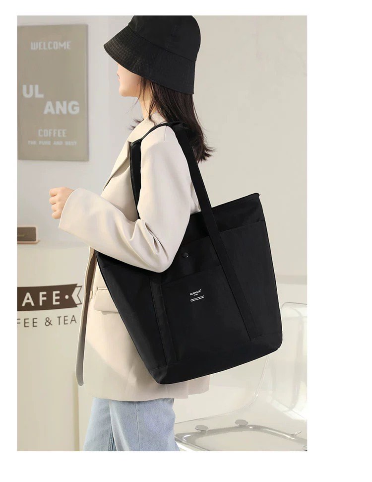 Black Tote Bag Women s Fashion Bags Wallets Shoulder Bags on