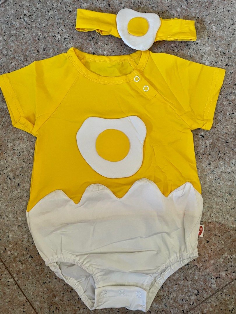 BN Baby Girl Egg Romper Headband set Babies Kids Babies