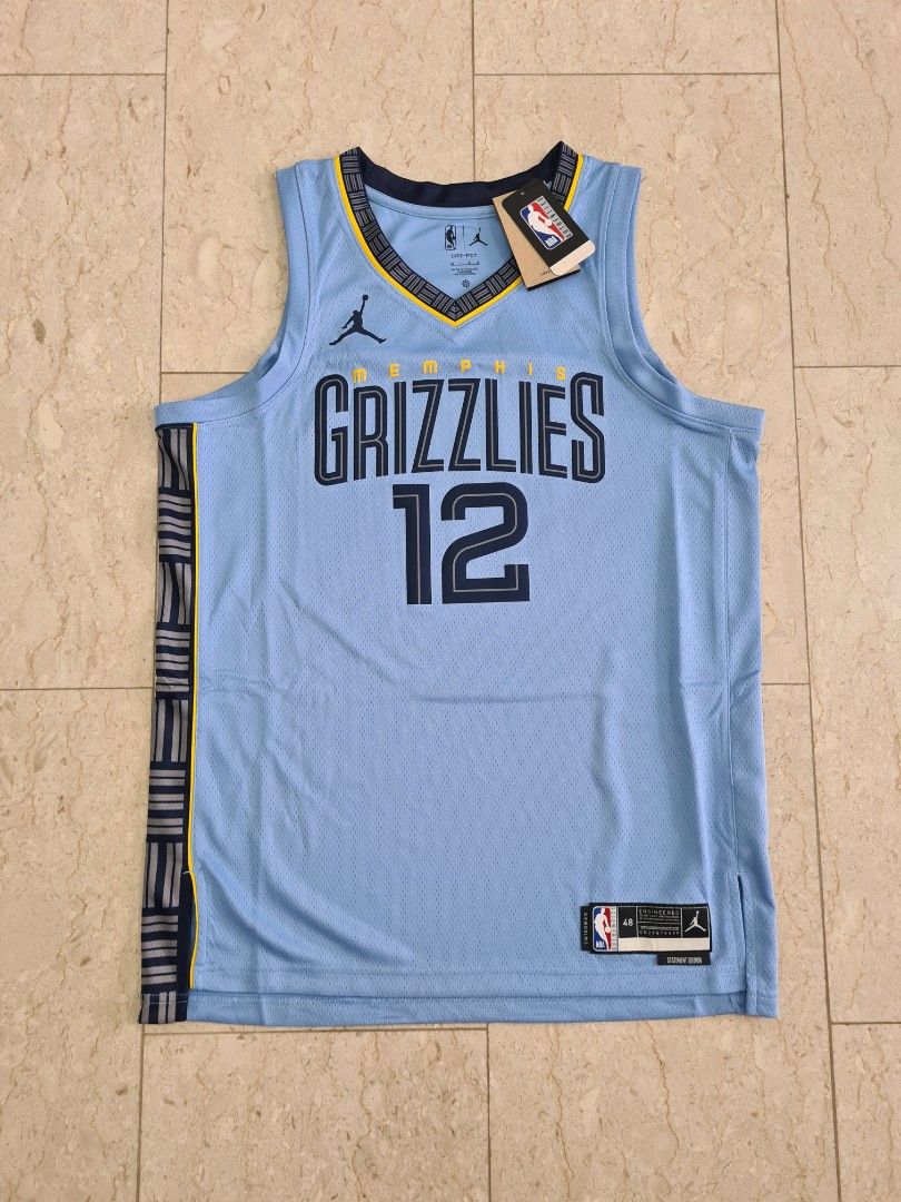 BNWT Authentic Nike Jordan Brand Men's NBA Grizzlies Statement