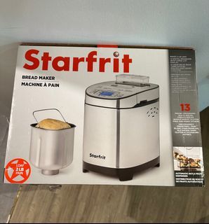 BNWT Starfrit Electric Bread Maker