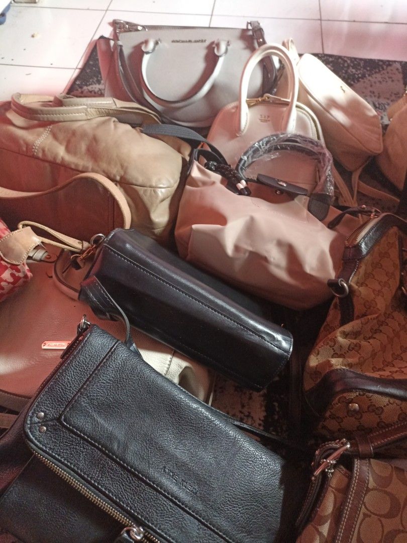 Borongan tas brand gucci coach rina Ricci lap anne klein