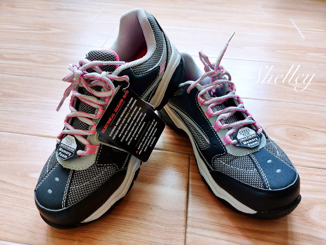 Skechers steel toe tennis sale