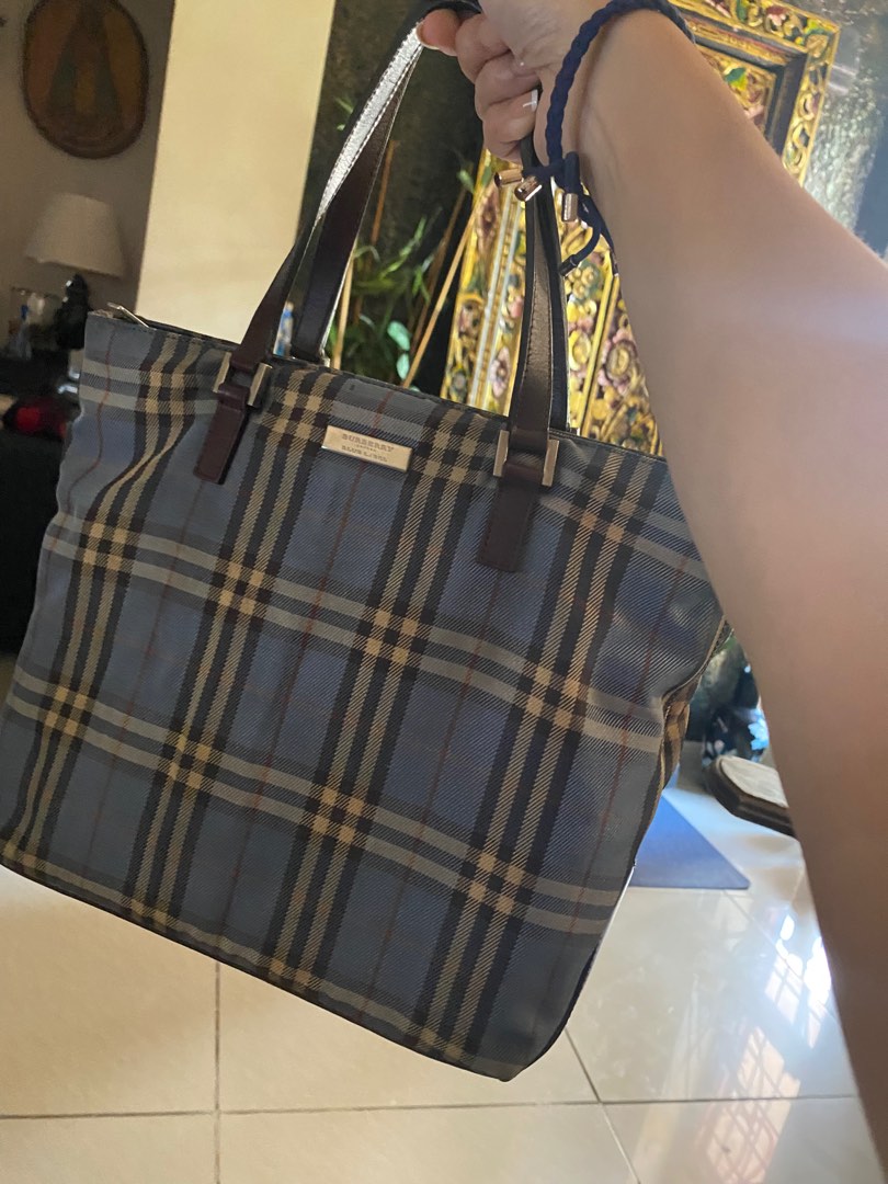 Vintage Burberry Tote Bag, Luxury, Bags & Wallets on Carousell