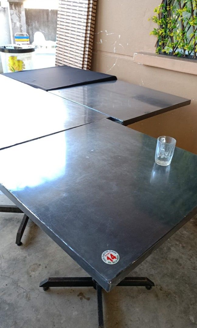 Cafe Table 2 X 2.5 Feet Used. Call Mr Solo 0182770081, Furniture & Home  Living, Furniture, Other Home Furniture On Carousell