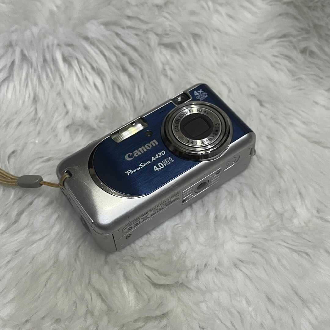 Canon PowerShot A430 Argenté – Appareil Photo Compact 4MP, Zoom Optique 4x, Occasion