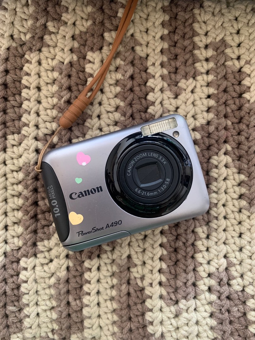 as Is Canon PowerShot A490 PC1471 10mp Digital Camera for sale online