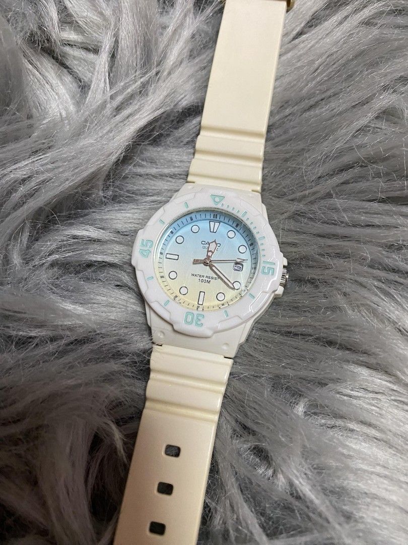 Casio watch Baby G White Risen Strap, Women's Fashion, Watches