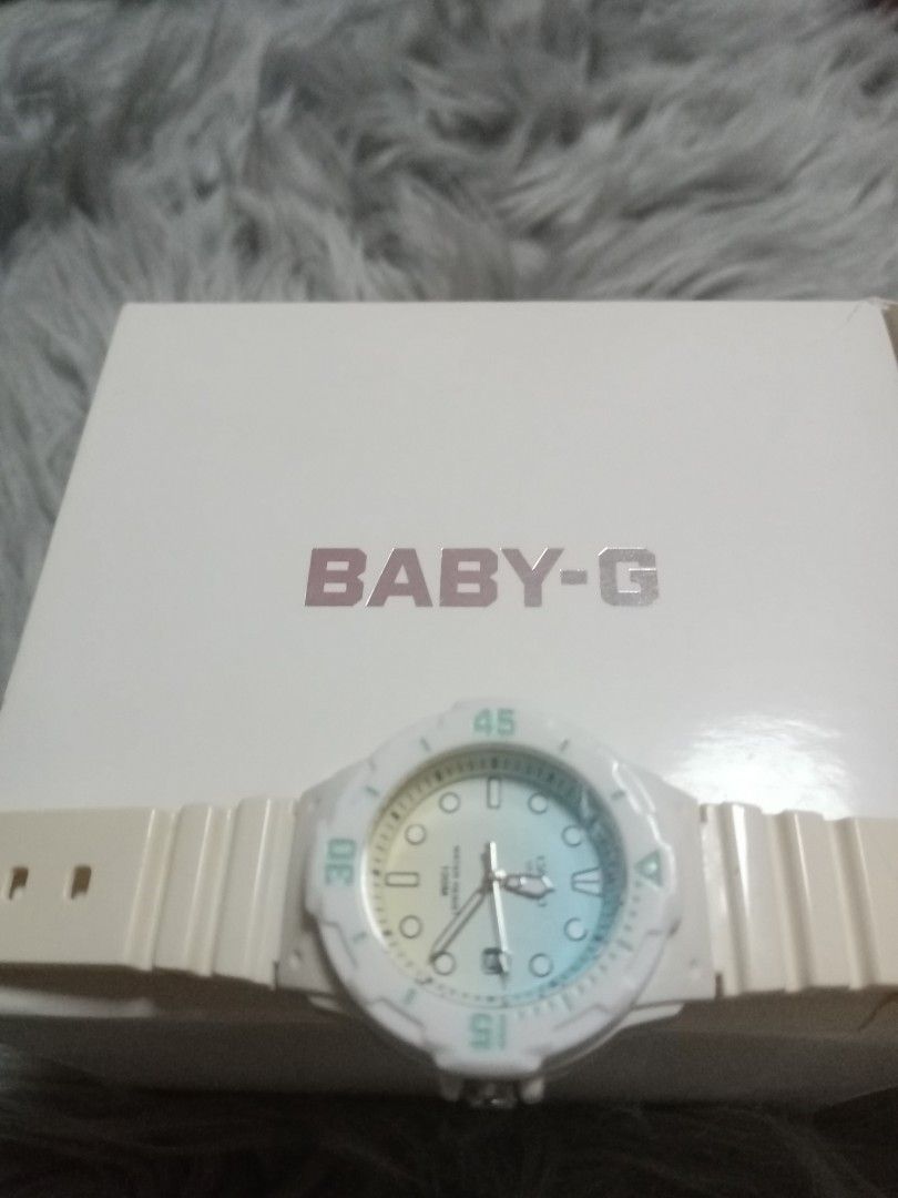 Casio watch Baby G White Risen Strap, Women's Fashion, Watches