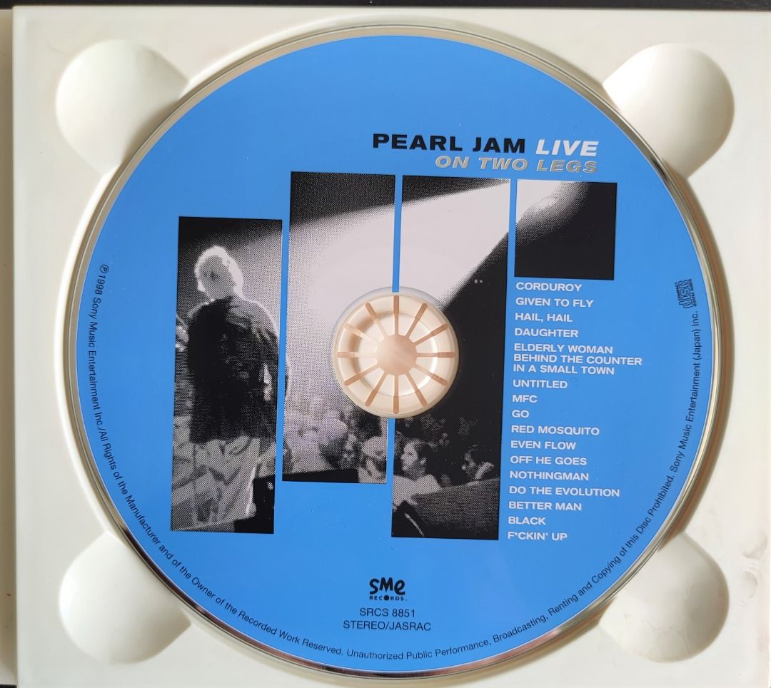 未使用 Pearl Jam - Live On Two Legs /オリジナル盤洋楽 直販ストア