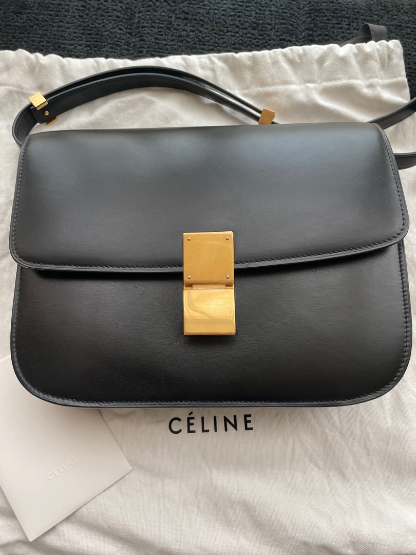 Celine box medium, Luxury, Bags & Wallets on Carousell