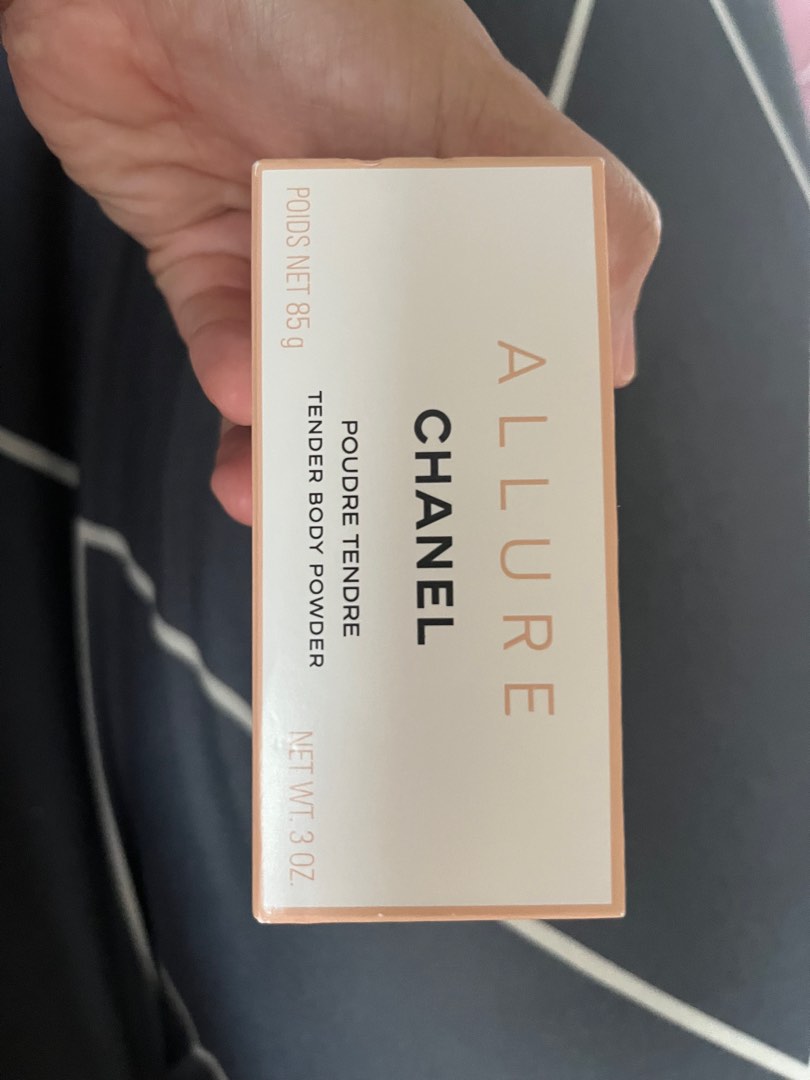 Chanel Allure Tender Body Powder New