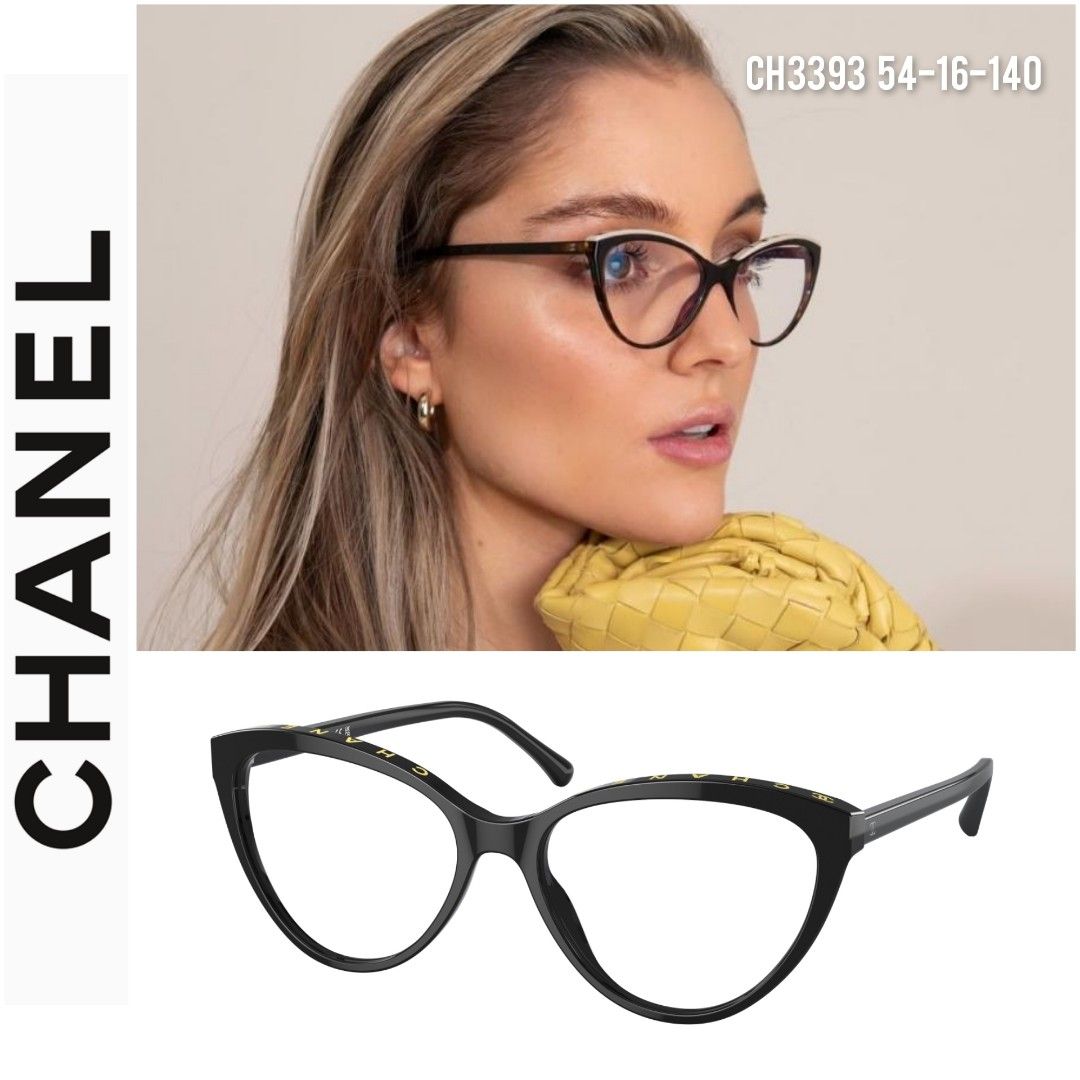 Chanel ch3393 cateye glasses 眼鏡, Women's Fashion, Watches
