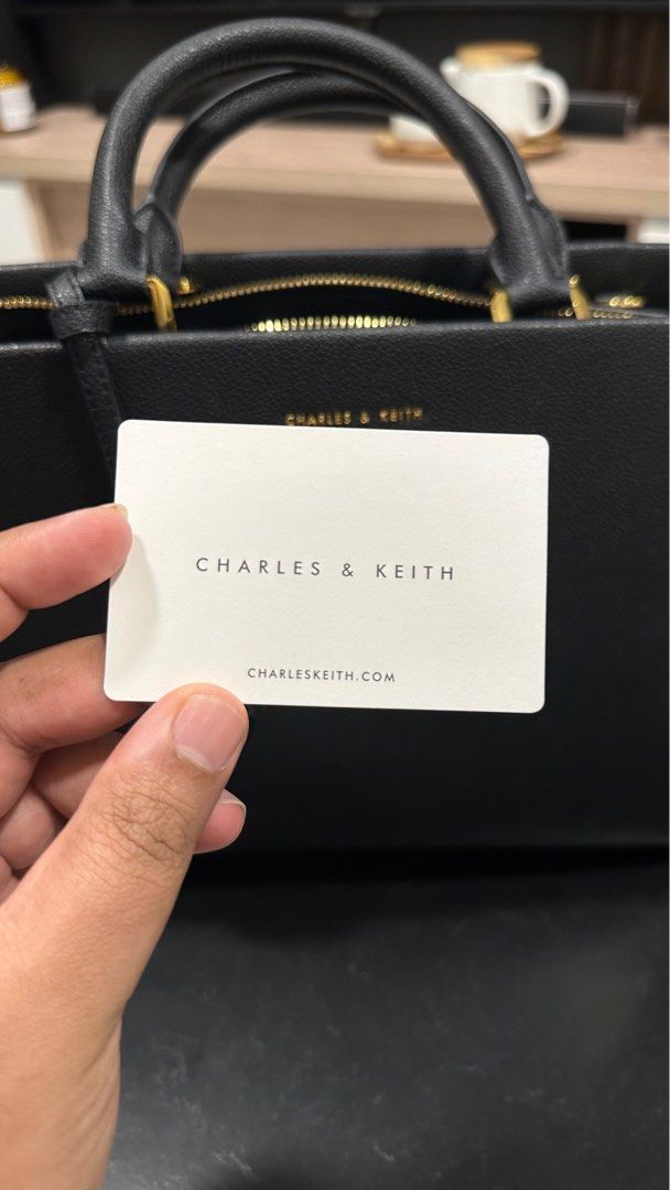 Charles & Keith Women's Mirabelle Structured Handbag