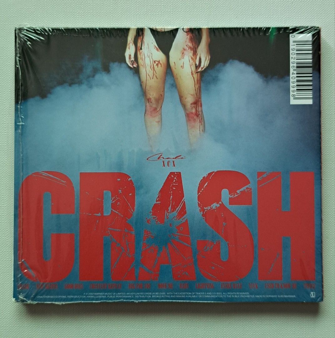 Charli XCX - CRASH (Category: CDs & DVDs) located in Carmona. Submitted by seethisstore (Listing ID 1242190032, Image 2). Description: Charli XCX - CRASH (Standard) ▪️Semi-sealed, Opened on one side ▪️Original packaging still intact ▪️played once to see if CD is working.