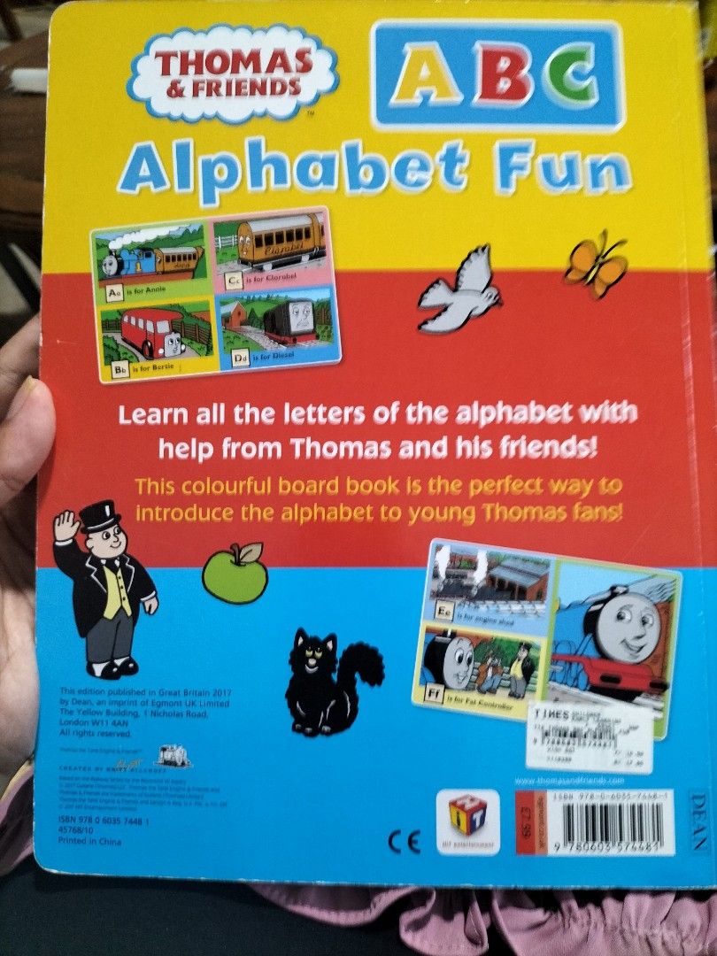 Children Books Thomas & friends ABC alphabet fun big board book