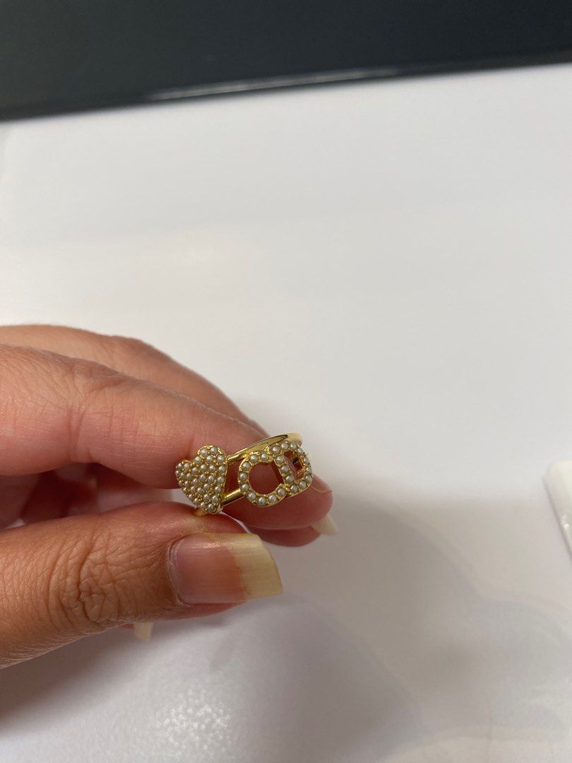 Christian dior ring top