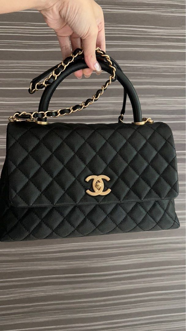 Coco Handle Medium, Luxury, Bags & Wallets on Carousell
