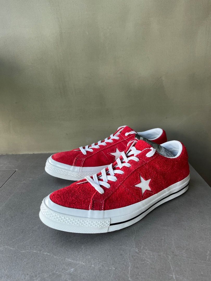 絕版Converse One Star USA 男裝麖皮日本復刻版波鞋Men's Addict Retro