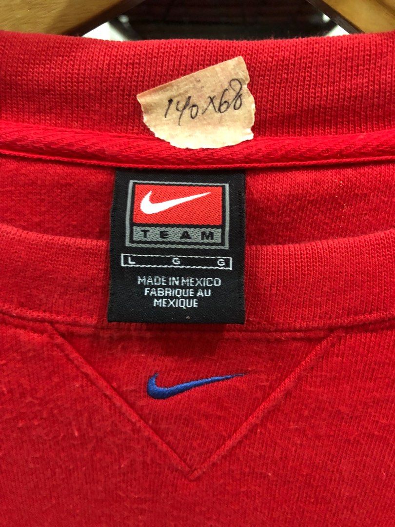 crewneck nike center vintage 90s nba los angles clippers, Fesyen