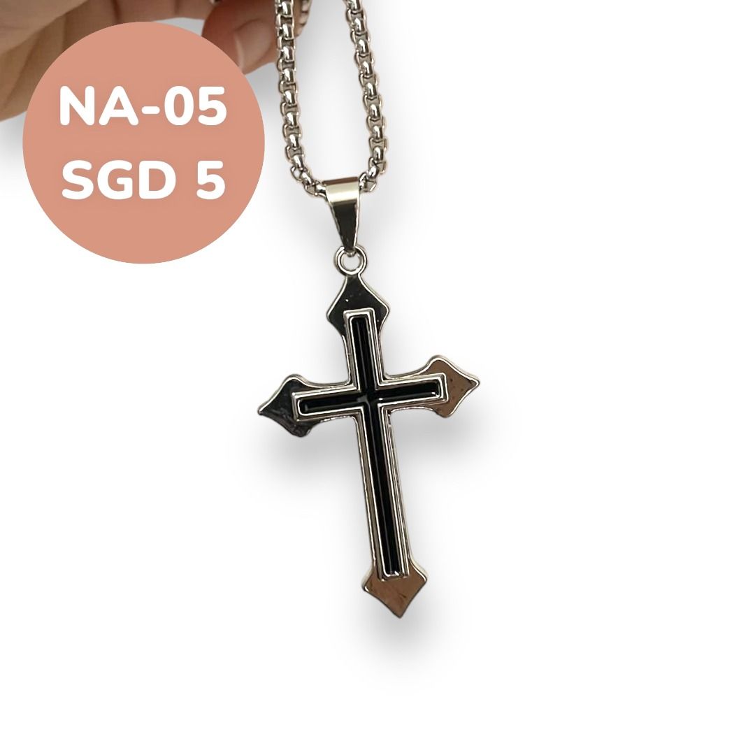 Get a free cross necklace sale