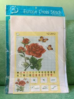 [School Supplies] Cross-Stitch - Roses