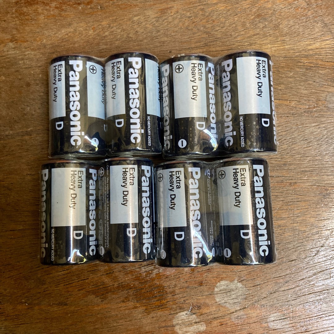D Batteries Panasonic on Carousell