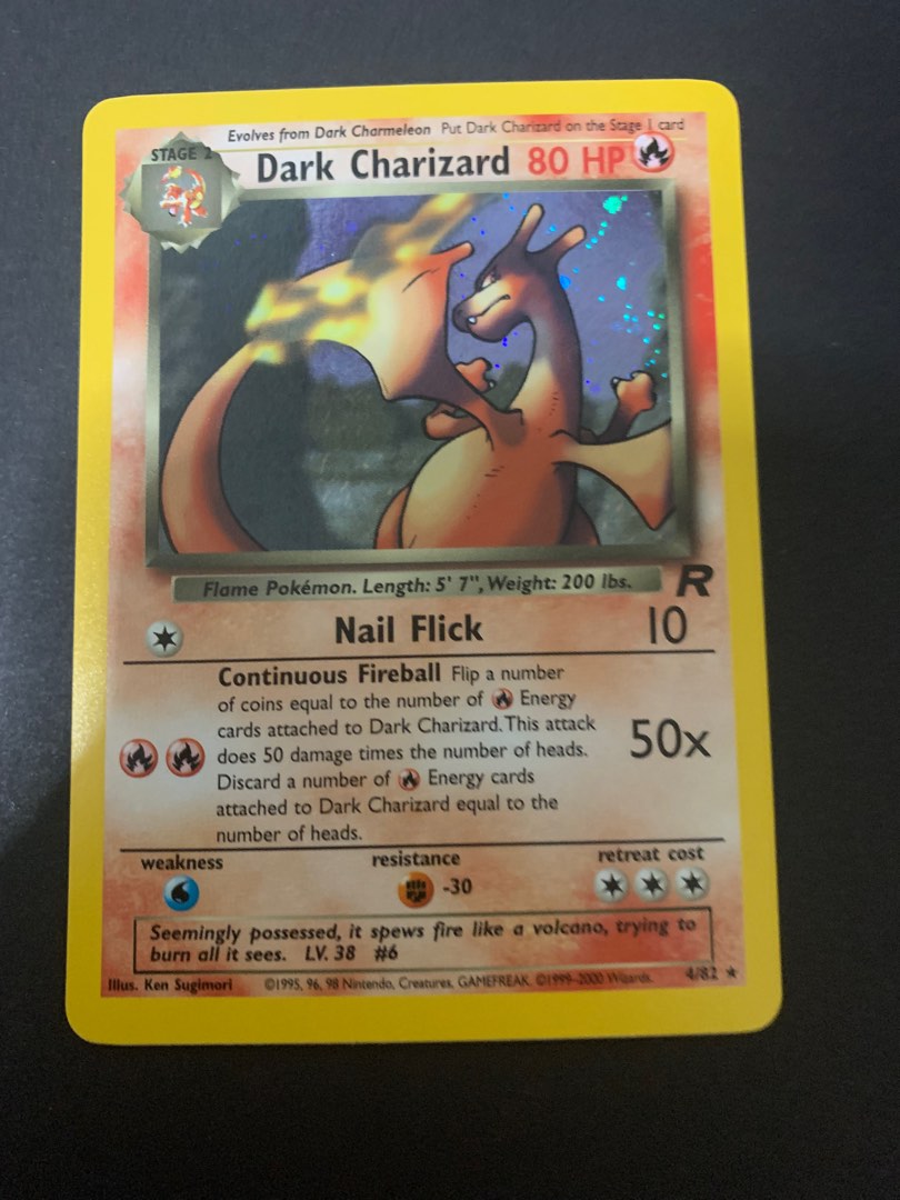 Dark charizard misalignment error, Hobbies & Toys, Toys & Games on ...