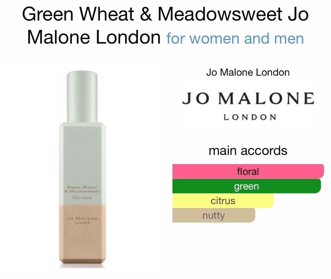 Decant Green Wheat Meadowsweet 2018 British/ Archive Collection