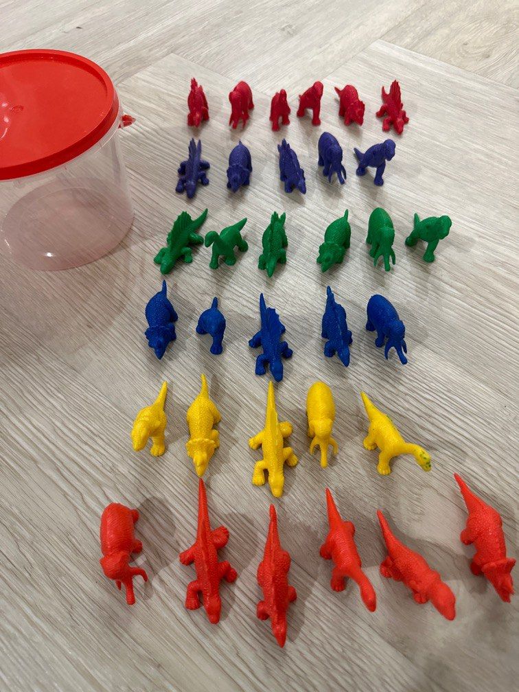 Dinosaur Counters, Hobbies & Toys, Toys & Games on Carousell