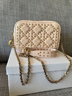 Dior hardly used purse bag with chain