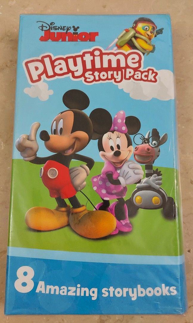 Disney Junior Playtime Story Pack (8 mini books), Hobbies & Toys, Books ...