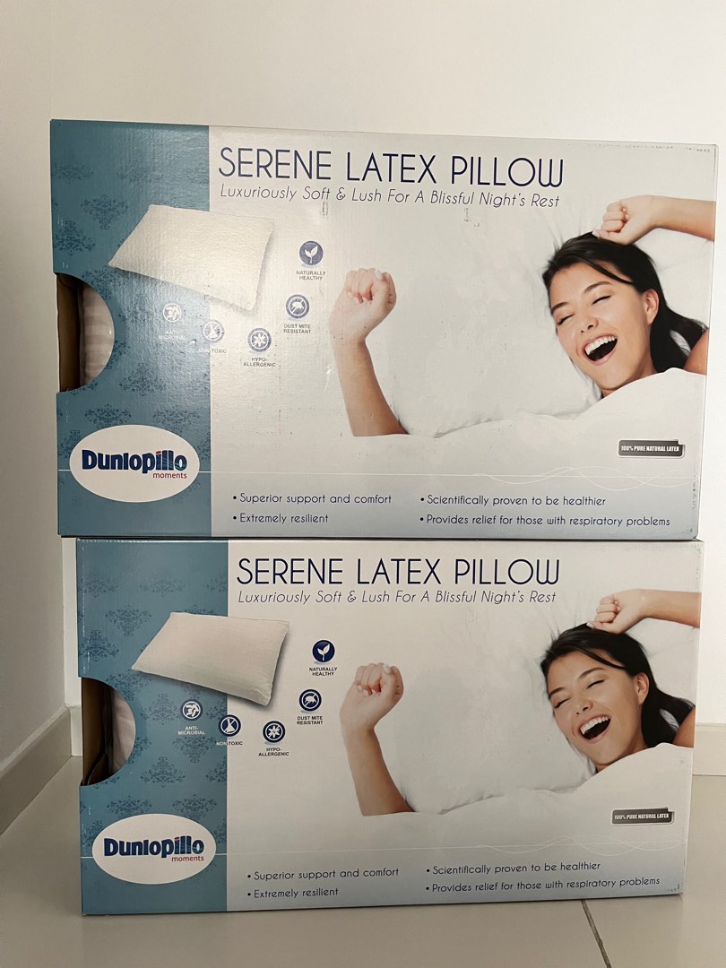 Dunlopillo Latex Pillow, Furniture & Home Living, Bedding & Towels on