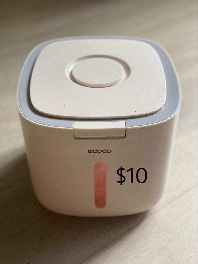 Ecoco Rice Storage Container 5L, Furniture & Home Living, Kitchenware ...