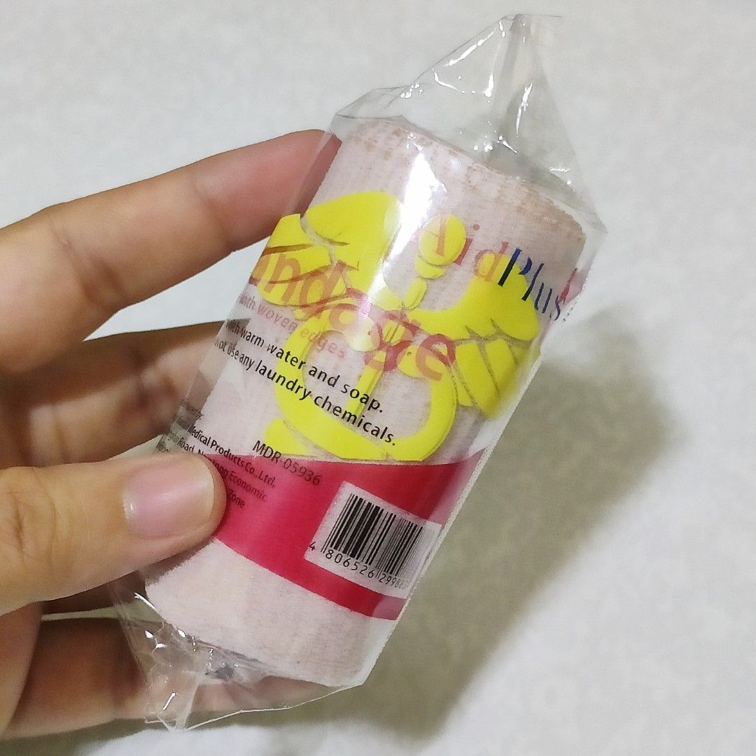 Elastic Bandage 3 inches (Category: Medical Supplies & Tools) located in San Juan City. Submitted by paddybear (Listing ID 1242266041, Image 2). Description: P30.00 per piece Items available: 1 pc AidPlus bandage 3 inches 1pc Orex bandage 3 inches.
